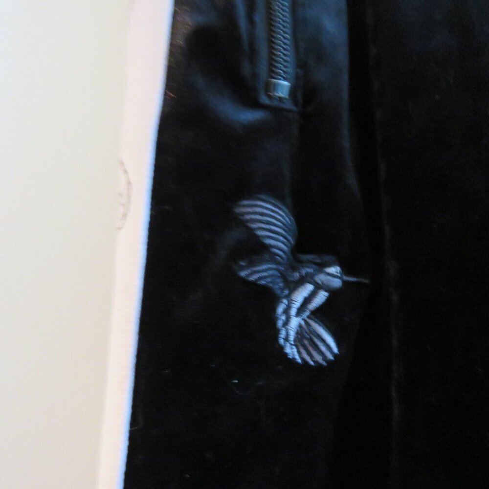 FDMTL X BILLIONAIRES BOY CLUB Black Velour Velvet Track Pants Street Mens Sz S - Picture 5 of 16